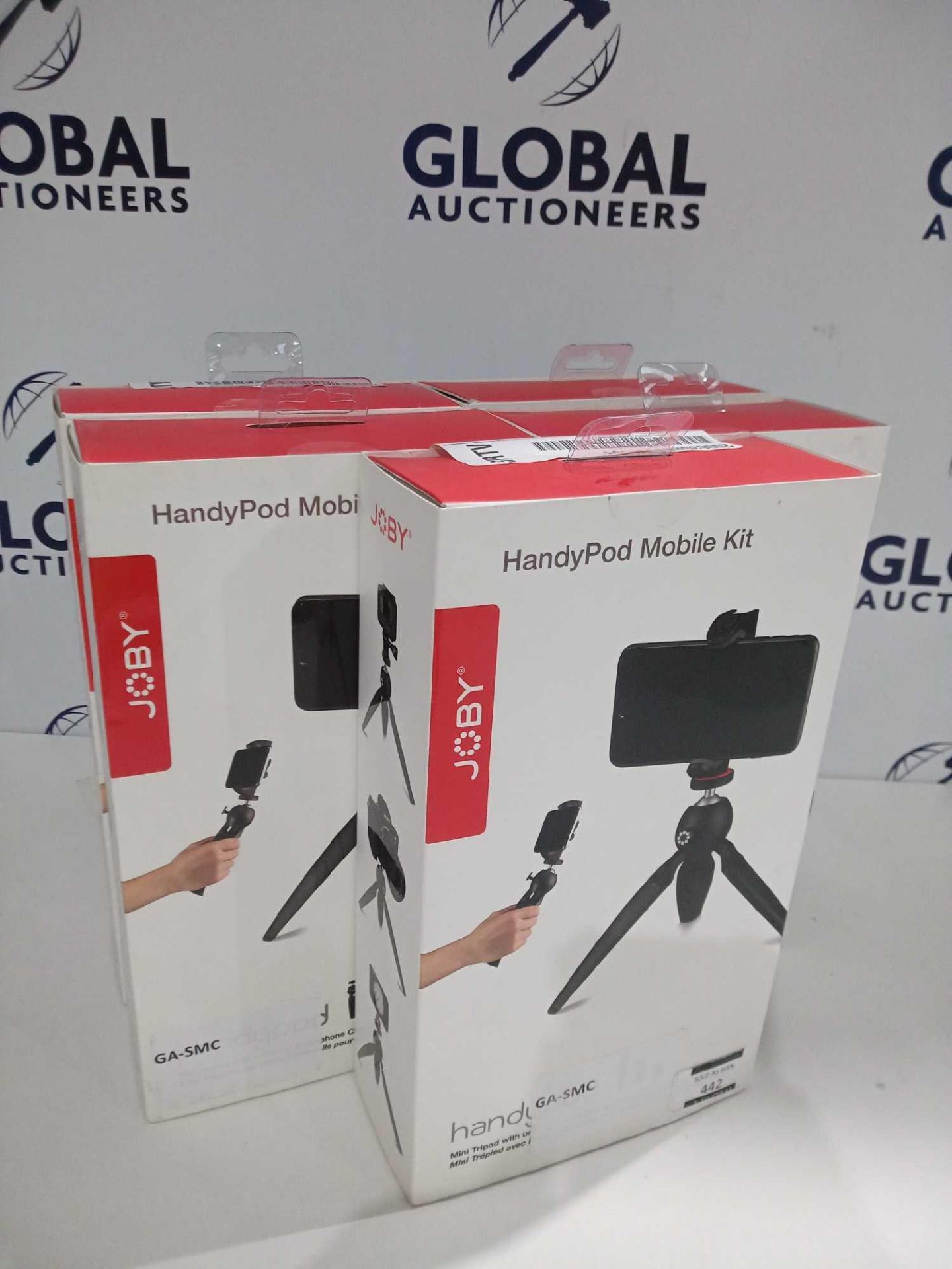 Rrp £150 Lots To Contain At 5 At Boxed Joby Handypod Mobile Kit Mini Tripod With Universal Smartphon