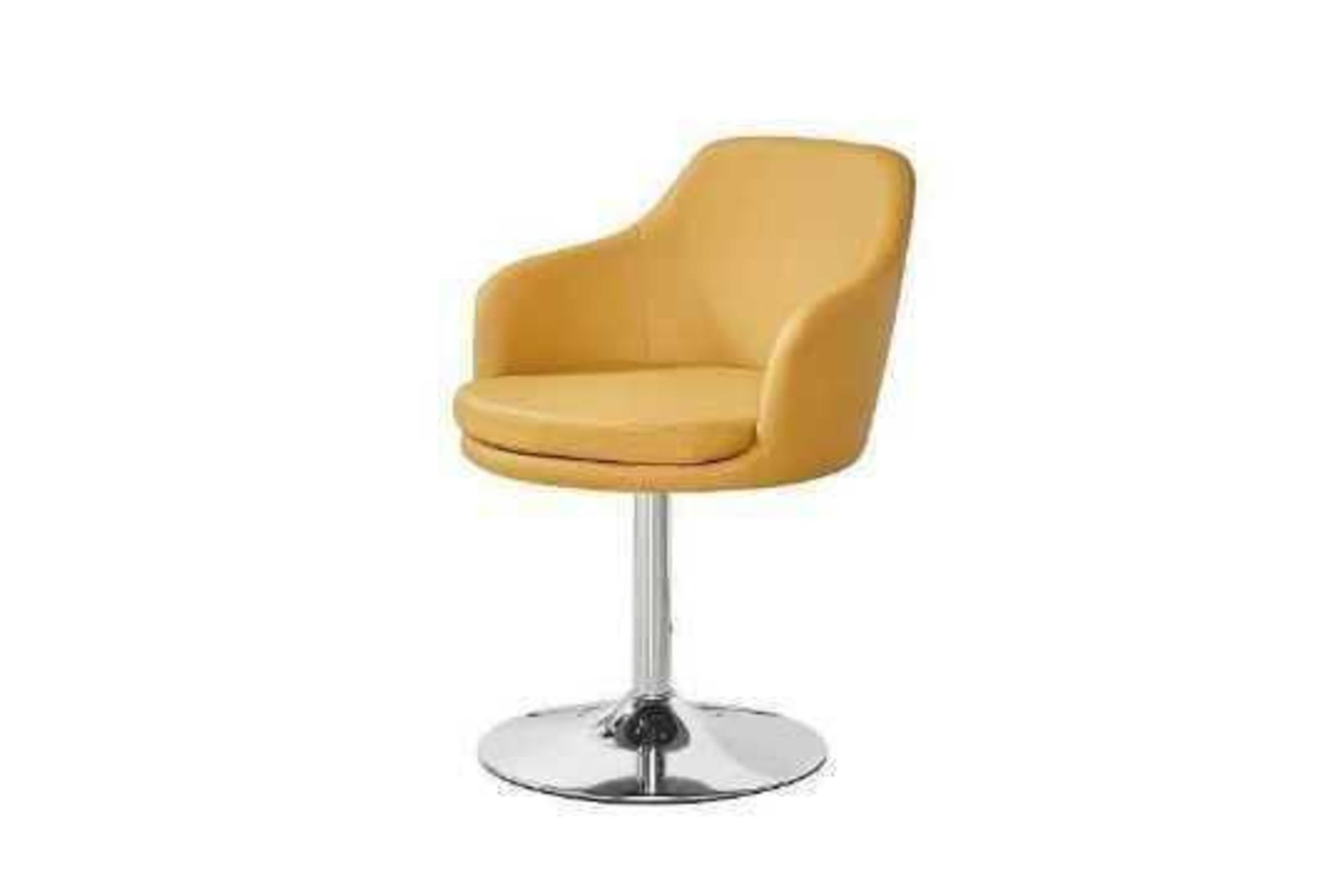 RRP £95 Boxed Curry Bucketeer Bistro Swivel Chair