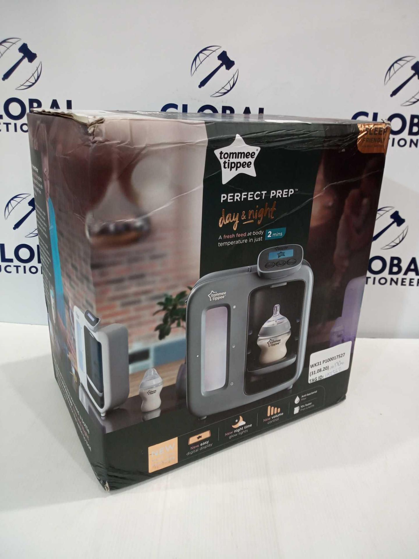 RRP £130 Boxed Tommee Tippee Closer To Nature Perfect Preparation Bottle Warming Station Day And Nig