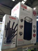 RRP £45 To £55 Each Assorted Boxed Tower Kitchen Items At To Include A 7-Piece 360 Rotating Knife Se