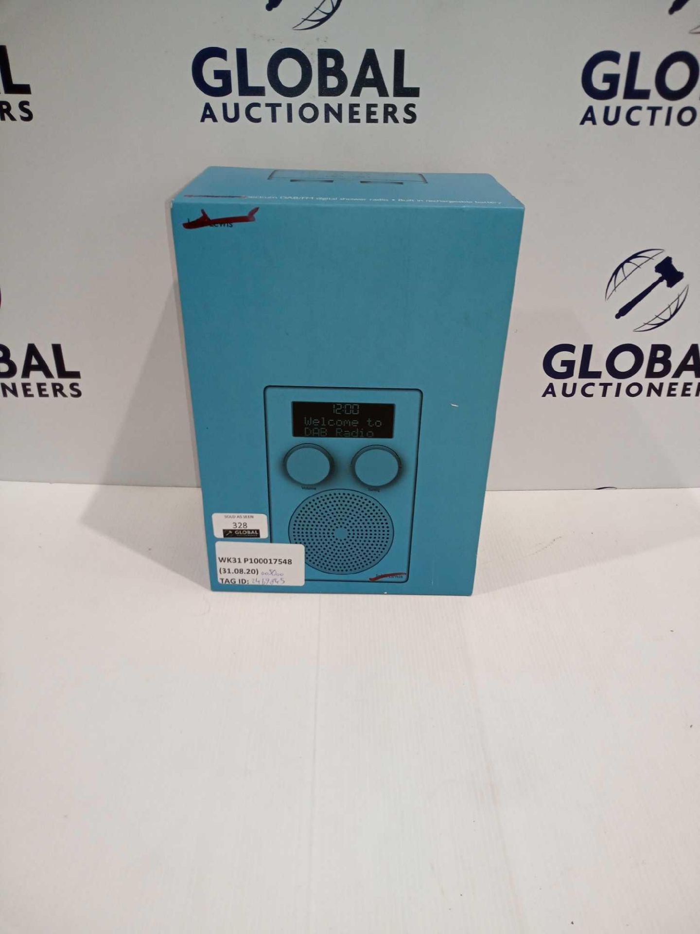 RRP £50 John Lewis Spectrum Dab/Fm Digital Shower Radio