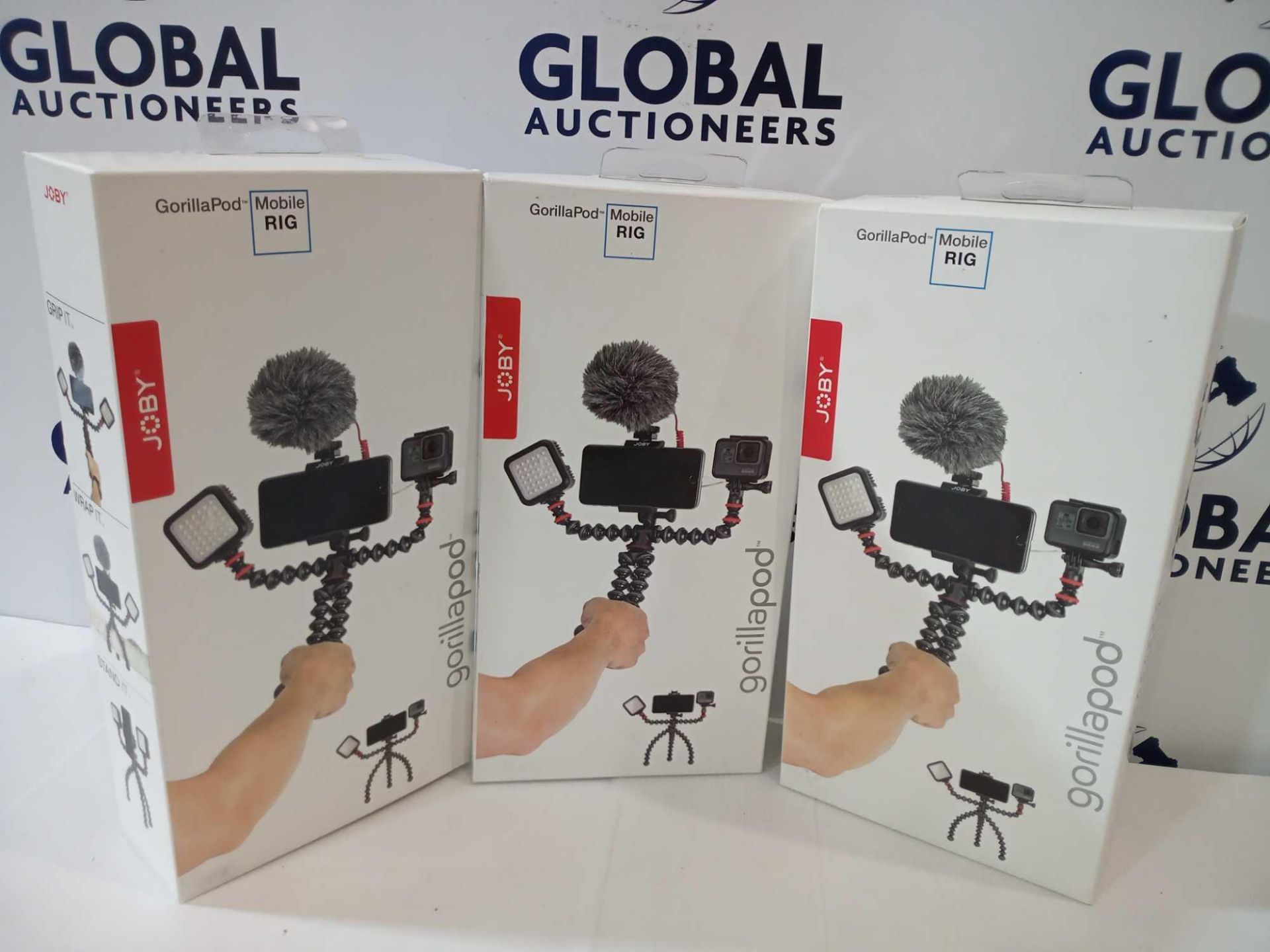 RRP £100 Each Boxed Joby Gorillapod Mobile Rig