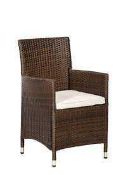 RRP £320 Boxed Rattan Garden Design Patio Set