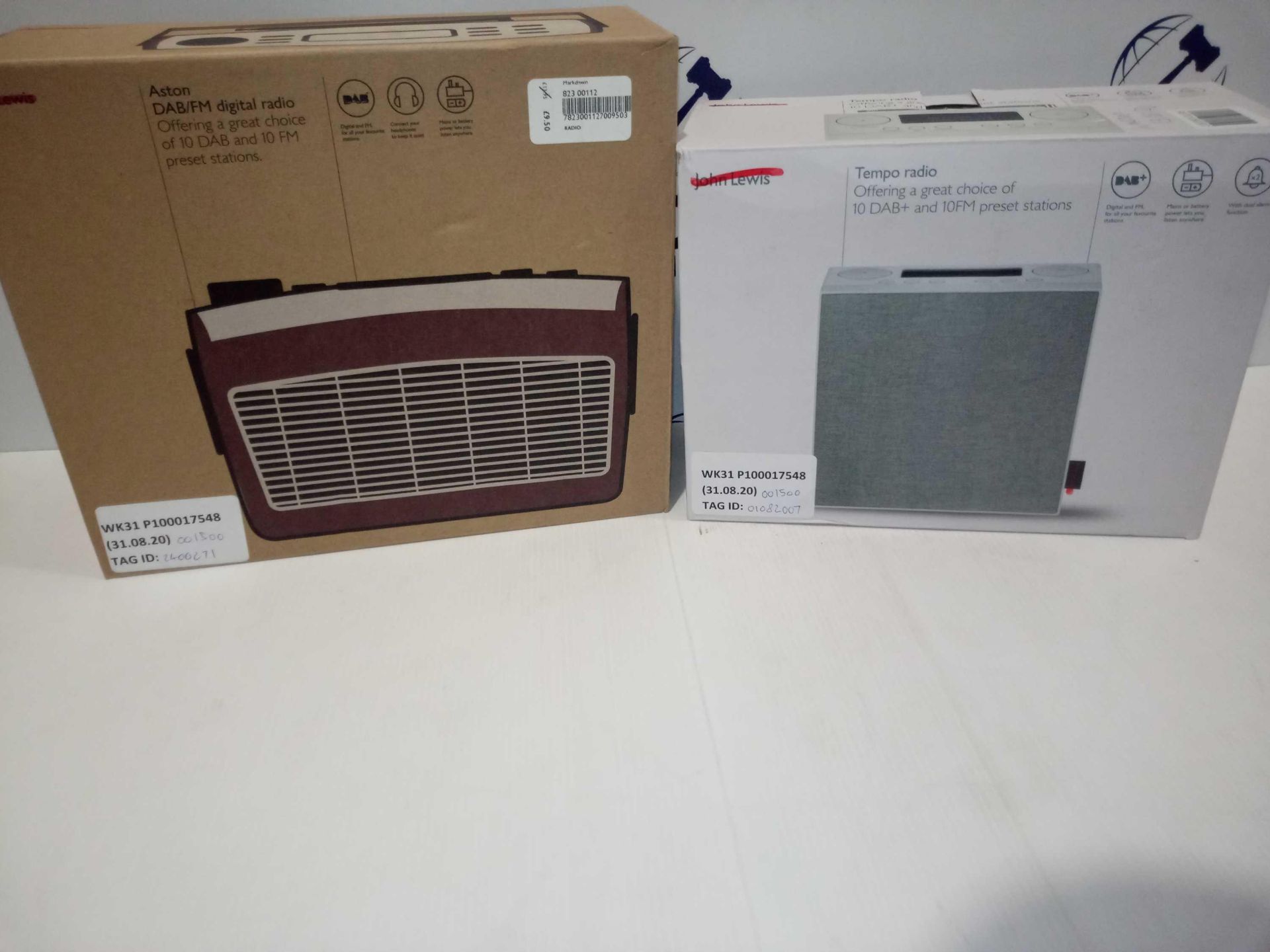 RRP £15-£25 Assorted Boxed And Unboxed John Lewis Radios - Image 2 of 2