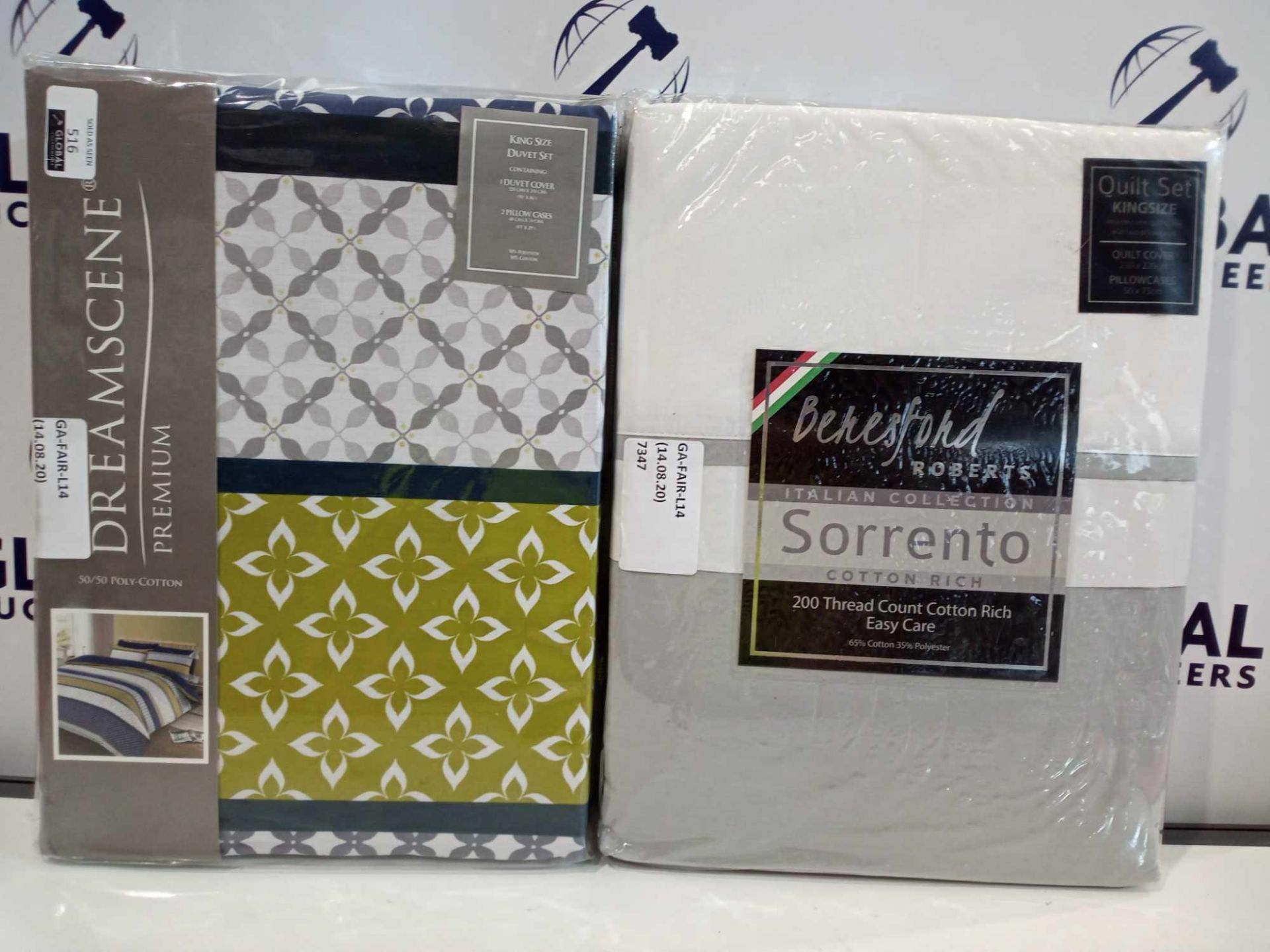 RRP £25 Each Assorted Designer Very Nice One To Include Dreamscene King-Size Sheets Bedding Sets Riv - Image 3 of 3