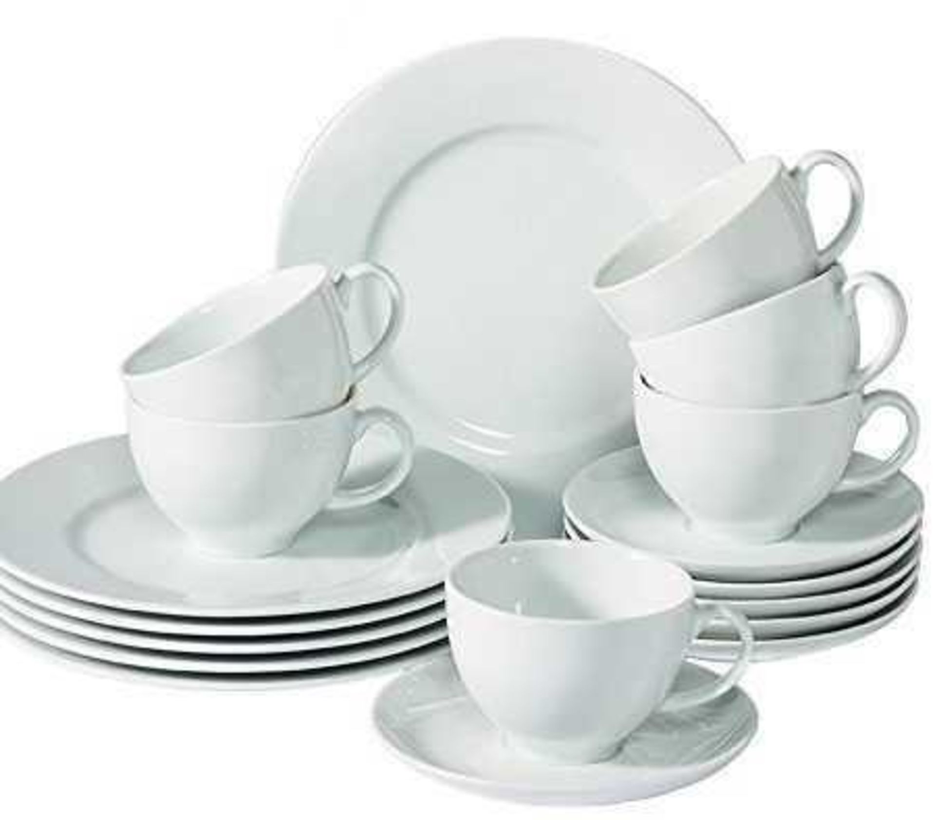 RRP £85 Boxed 62 Piece Combination Service Dinner Set