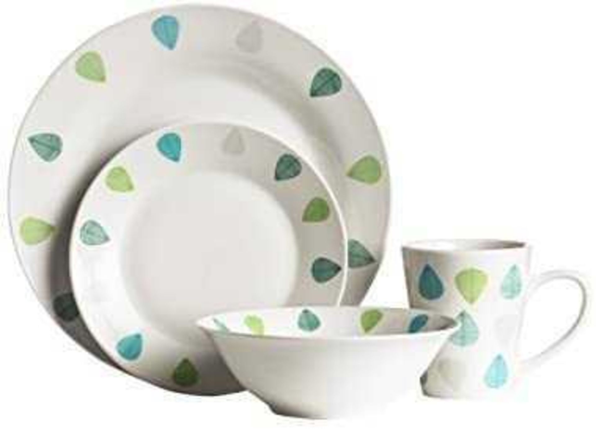 RRP £55 Each Boxed Assorted 16 Piece Designer Dinner Sets To Include A Red Nordic Reindeer Dinner Se - Image 2 of 2