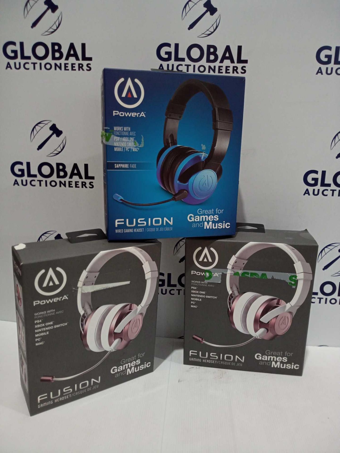 RRP £20 Boxed Power A Fusion Assorted Gaming Headsets - Image 2 of 2