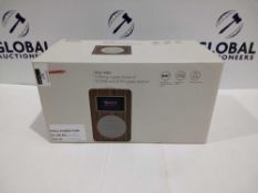 RRP £90 Boxed Aria Radio With 10 Dab/Fm Radio Stations