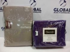RRP £35 Each Assorted At Designer Soft Furnishings To Include Exquisite Super King Size Duvet Cover