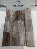 RRP £50 Paco Home Ece Brown Floor Rug 60X100Cm