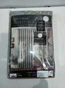 RRP £40 Each Items To Include Imperial Rooms Betty Duck Egg Fully Lined Curtains And Burj Silver Ful