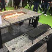 RRP £2500 Excalibur Concrete Resin Table Set