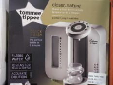 RRP £80 Boxed Tommee Tippee Closer To Nature Perfect Prep Machine