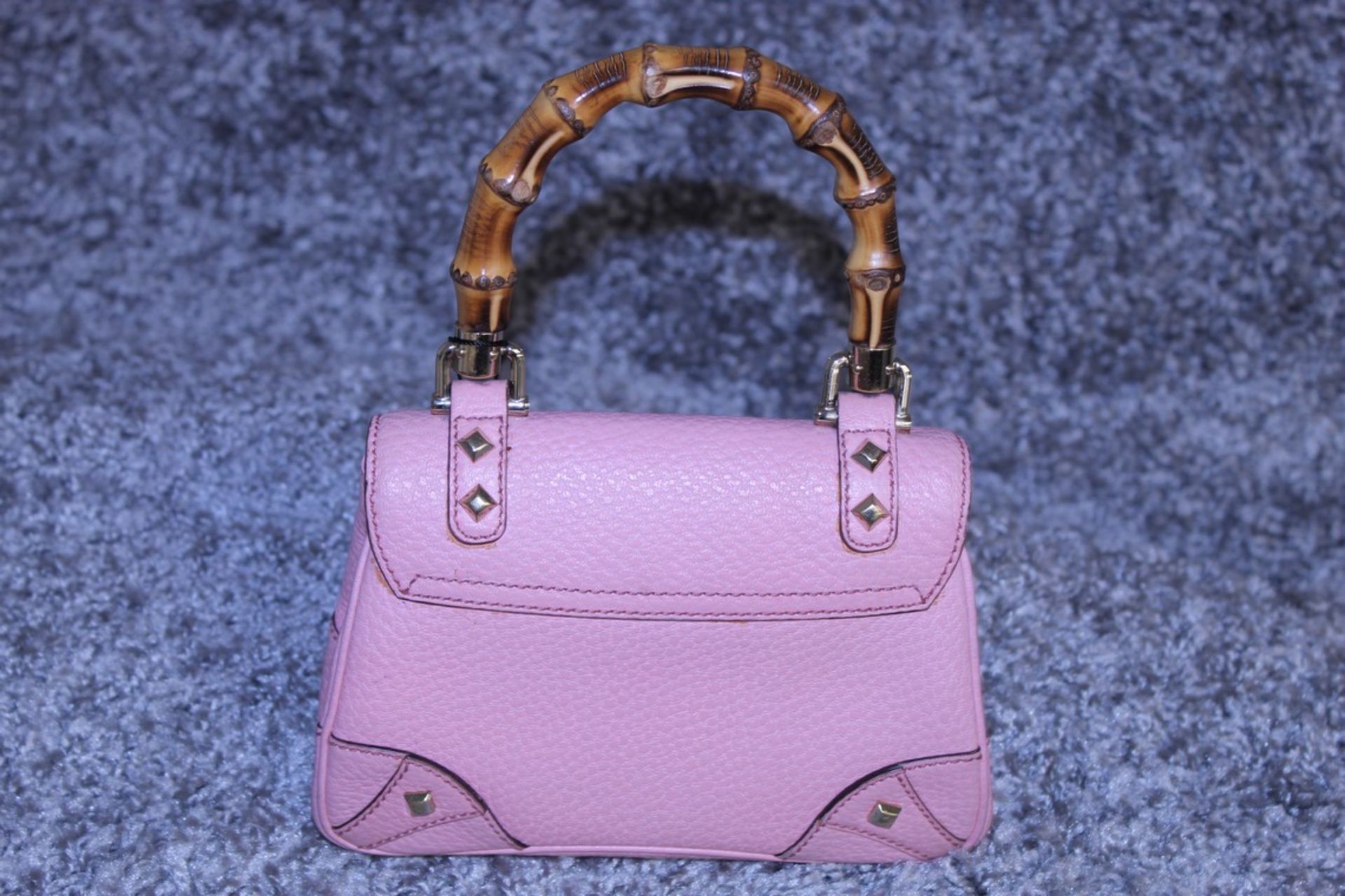 Rrp £1,410 Gucci Mini Bamboo Handbag - Image 4 of 6