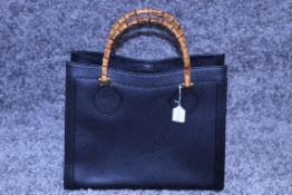 RRP £1300 Gucci Square Bamboo Handbag