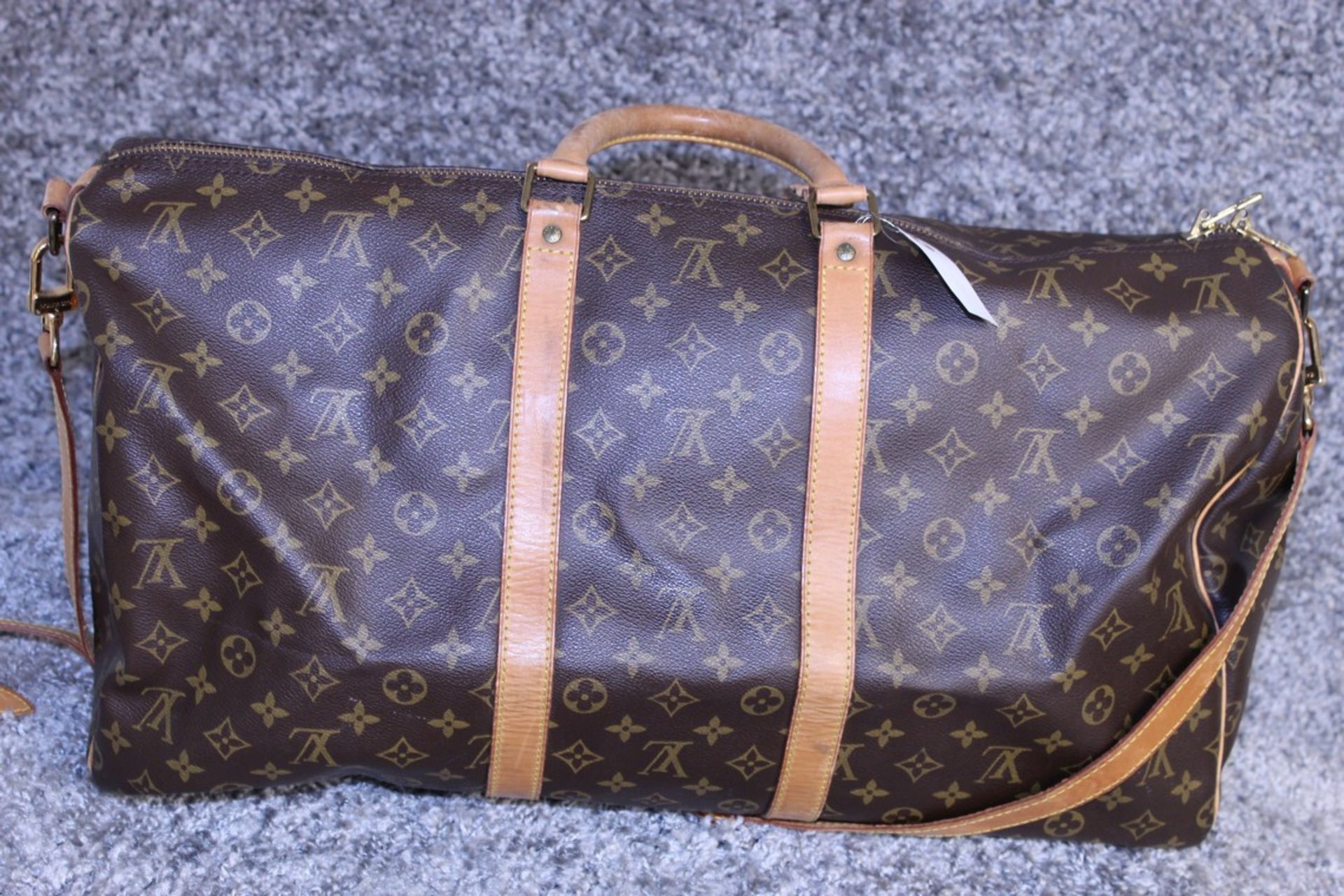 RRP £1,440 Louis Vuitton Keepall Bandouliere 55 Travel Bag - Image 2 of 6