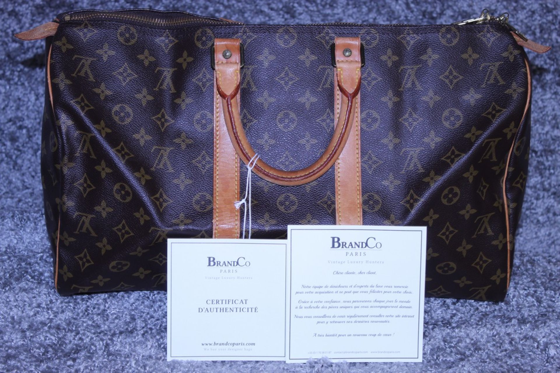 RRP £1,400 Louis Vuitton Keepall 45 Travel Bag - Image 6 of 6