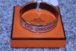 RRP £600 Hermes Enamel Bangle