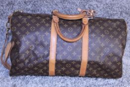 RRP £1,440 Louis Vuitton Keepall Bandoulier 50 Travel Bag