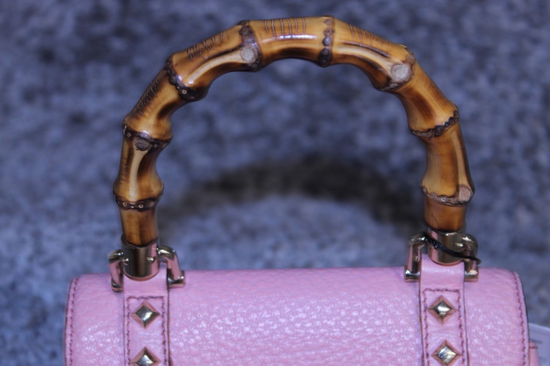 Rrp £1,410 Gucci Mini Bamboo Handbag - Image 3 of 6