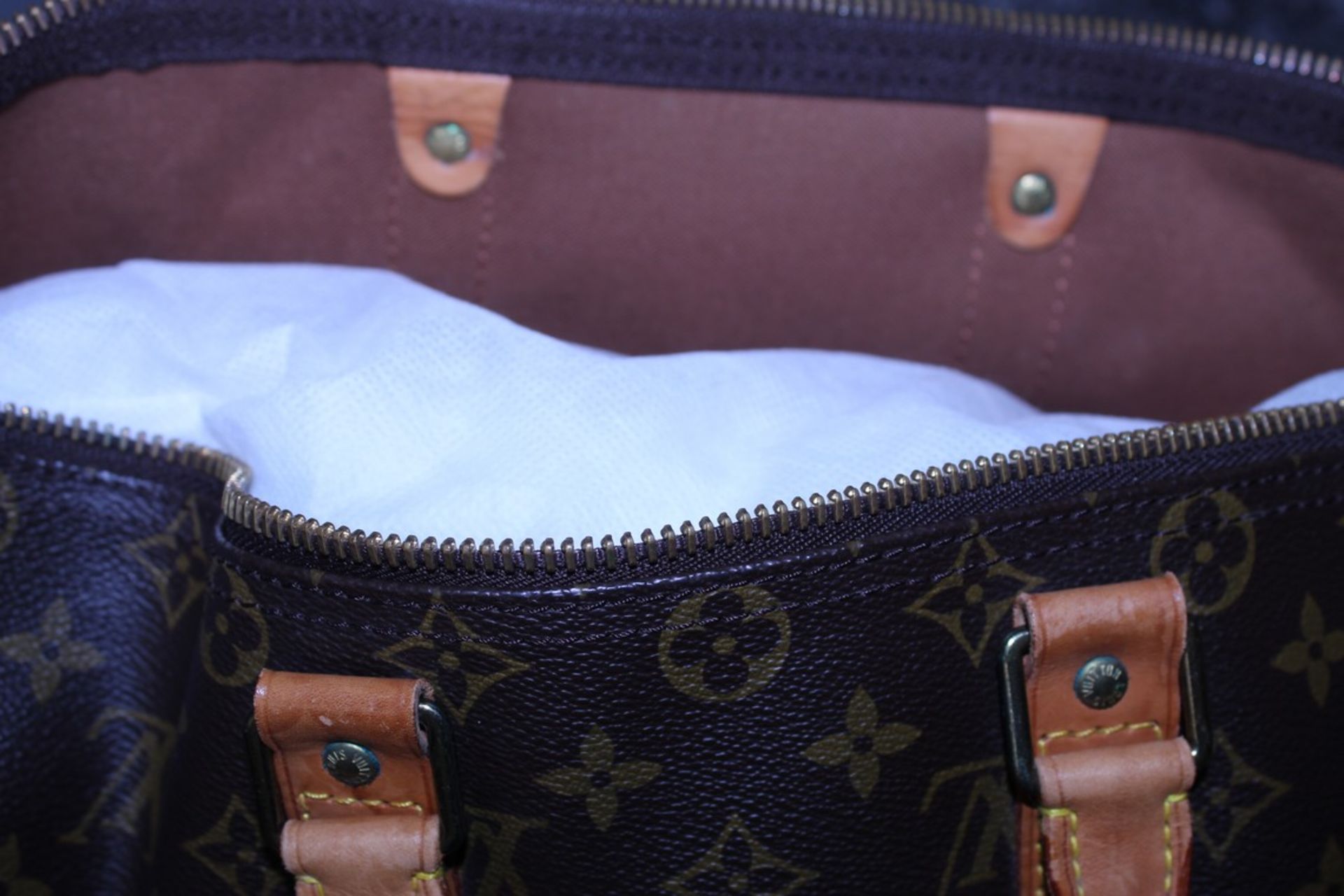 RRP £1,400 Louis Vuitton Keepall 45 Travel Bag - Image 3 of 6