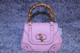 Rrp £1,410 Gucci Mini Bamboo Handbag