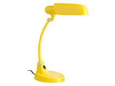 RRP £120 Lot Contain 6 Brand New Boxed Yellow Table Lamps