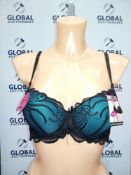 RRP £270 Lot To Contain 3 Brand New Packs Of 6 Hana Body Shaping Bras In Black