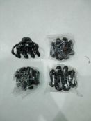 RRP £120 Lot To Contain 180 Brand New Black Ladies Hair Grips