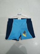 RRP £150 Lot To Contain 30 Banz Boys Uv Protection Swimming Shorts