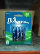 RRP £120 Lot To Contain 48 Brand New Packs Of 4 (3400Bp4) Fuji Enviromax Extra Heavy Duty Eco-Friend