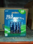 RRP £120 Lot To Contain 48 Brand New Packs Of 4 (3400Bp4) Fuji Enviromax Extra Heavy Duty Eco-Friend