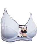 RRP £540 Lot To Contain 3 Brand New Packs Of 12 Hana Body Shaping Comfort Bras In White
