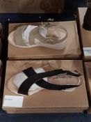 RRP £125 Lot To Contain 5 Brand New Boxed Of Assorted Pairs Of Ladies Slip On Footwear (As Seen On T