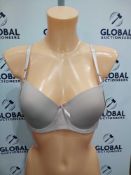 RRP £270 Lot To Contain 3 Brand New Packs Of 6 Hana Body Shaping Bras In Nude Colour Sizes 38C-48C