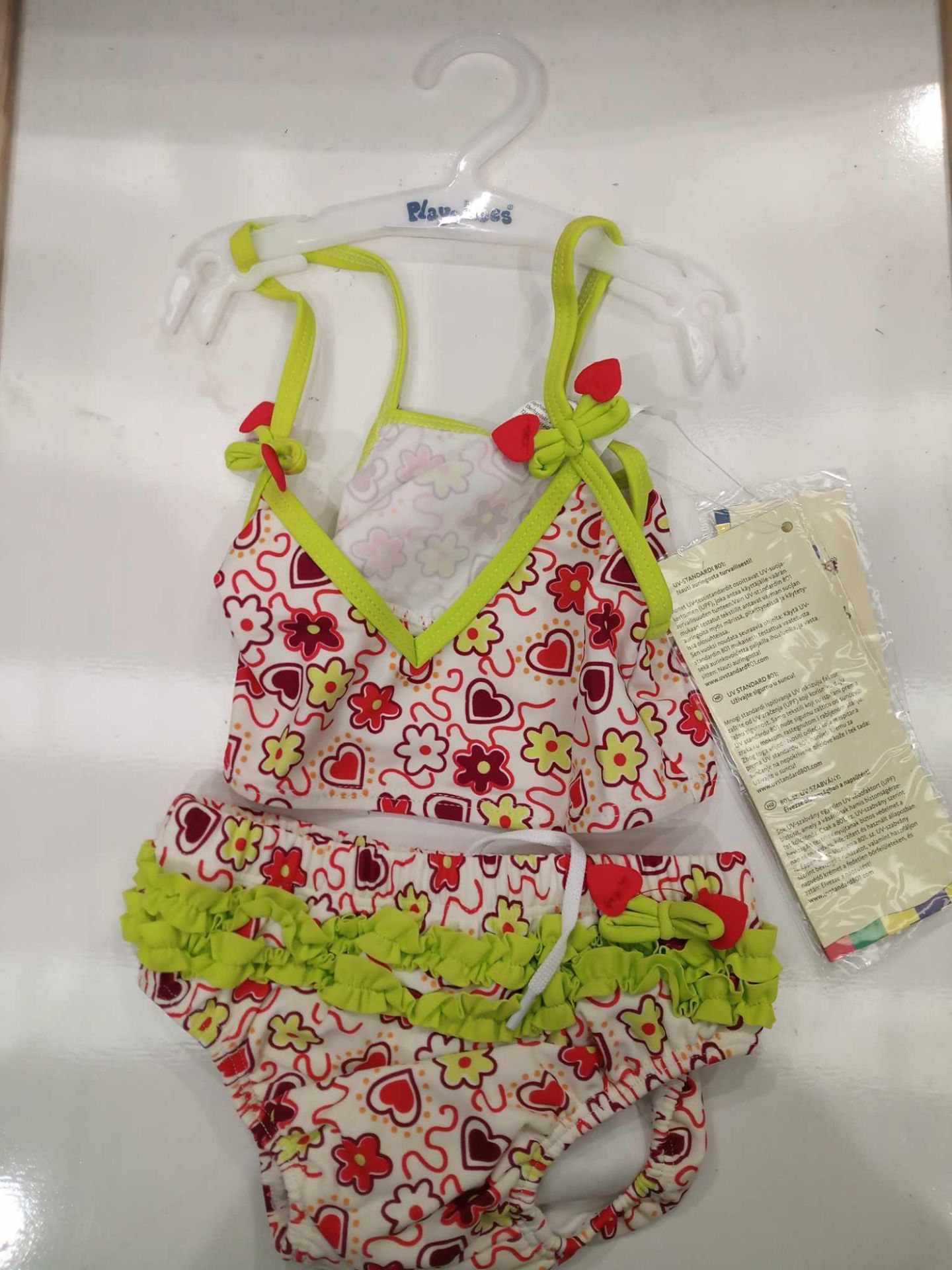 RRP £100 Lot To Contain 20 Brand New Playshoes Chidlrens Floral 2Pc Swim Sets