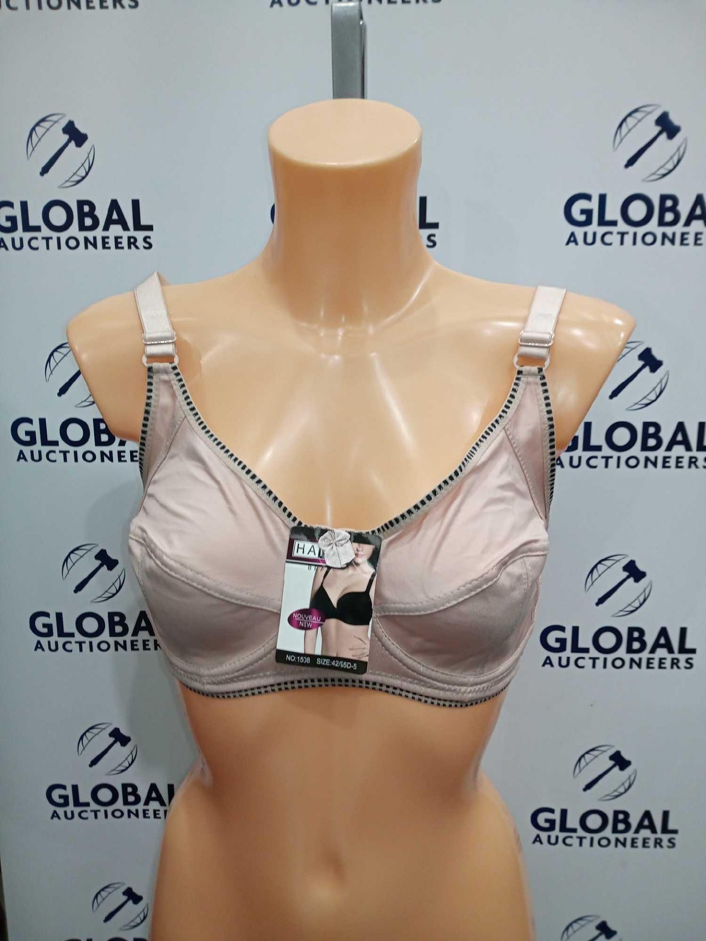 RRP £540 Lot To Contain 3 Brand New Packs Of 12 Hana Body Shaping Bras In Nude Colour