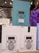 RRP £150 Lot To Contain 3 Boxed John Lewis And Partners At Dab And Fm Digital Radios (01124670)(0126