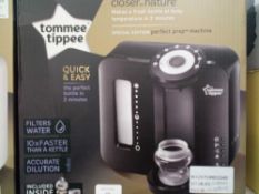 RRP £70 Boxed Tommee Tippee Closer To Nature Perfect Preparation Bottle Warming Station With Built-