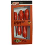 Combined RRP £100 Lot To Contain 5 Boxes Of Darts 5-Piece Insulated Screwdriver Sets