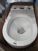RRP £80 Unboxed White Modern Toilet Basin