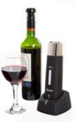 RRP £100 Lot To Contain 4 Boxed Hostess Wp00Ra Rechargeable Vacuum Pump Wine Preservers