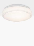 Combined RRP £140 Items To Include Lines 2 Light Integrated Led Wall Light And 2 Boxed Miles Flush C