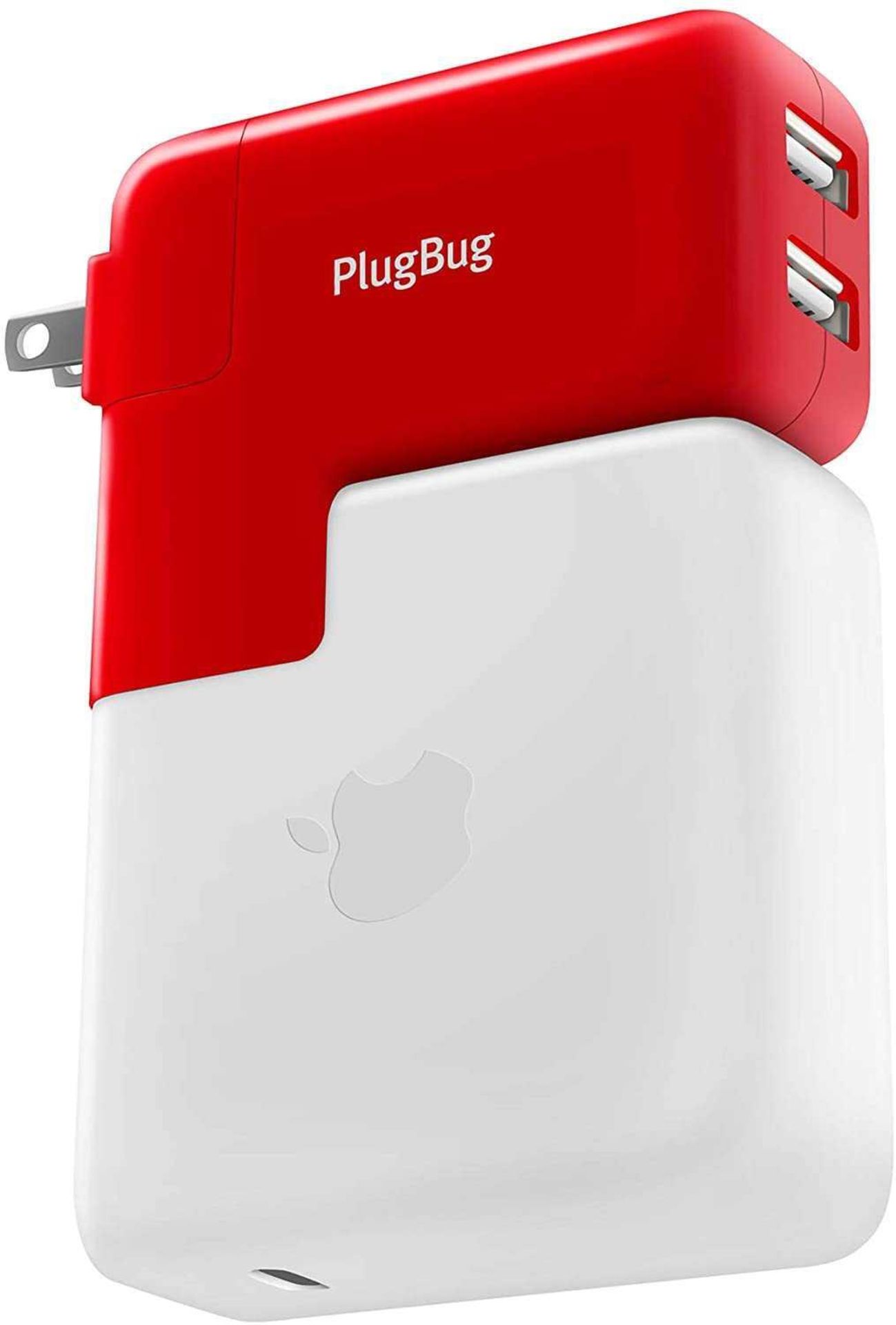 Combined RRP £150 Lot Do Contain 3 Boxed Plugbug Duo Suitable For Apple Products Charger And Macbook