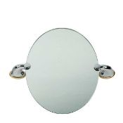 RRP £80 Boxed Sabichi Wall Mounted Oval Bathroom Mirror