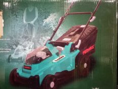 RRP £80 Boxed Ferrex 40 Volts Cordless Lawn Mower