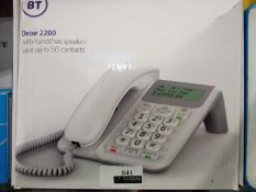RRP £50 Boxed Bt Decor 2200 Mobile Phone