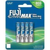Combined RRP £60 What To Contain Fuji Max 12 Packs Of Aaa Batteries Each Pack Contains 4