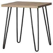 RRP £55 Boxed Zipcode Design Acevedo Retro Side Table